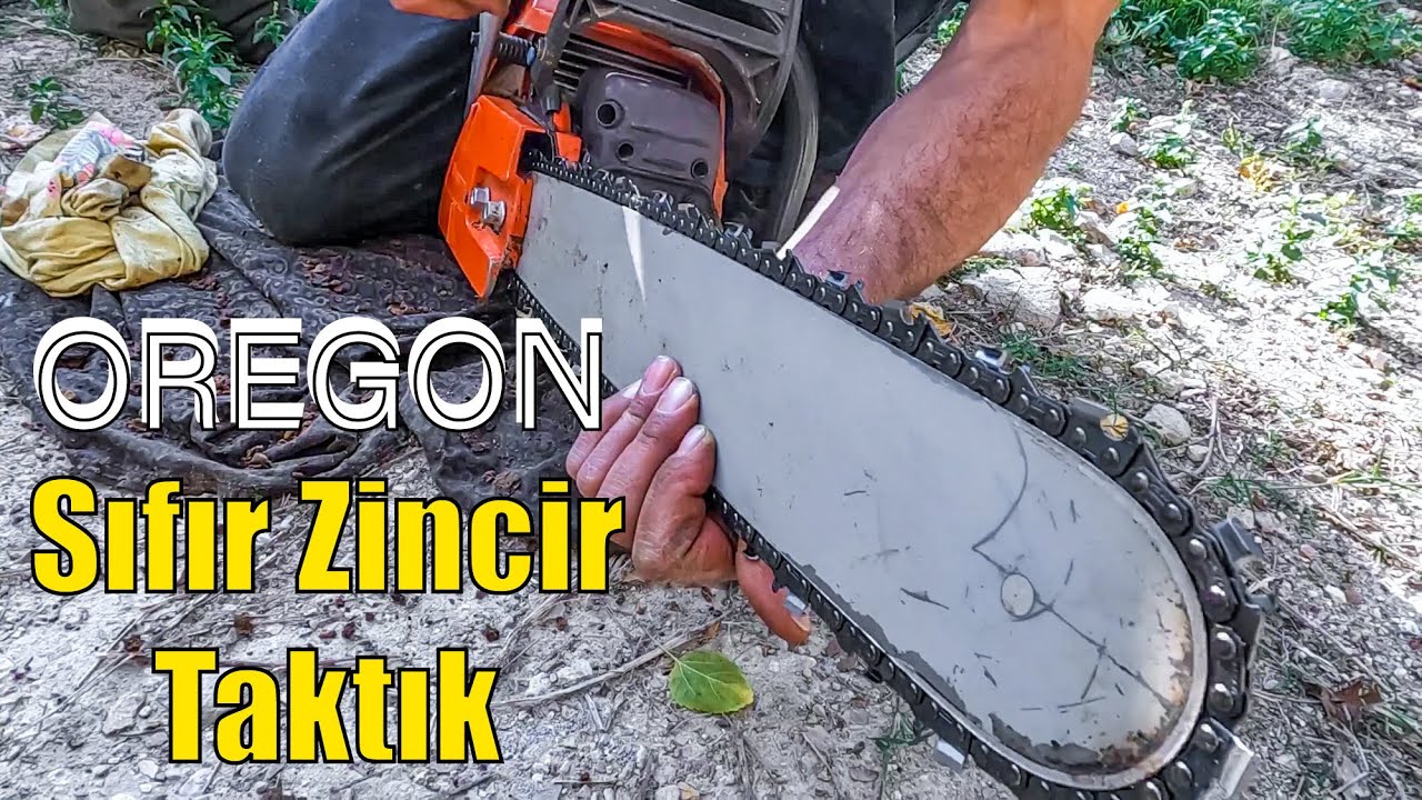 Efsane Testereye  Yeni Zincir Taktık Canavar Oldu !