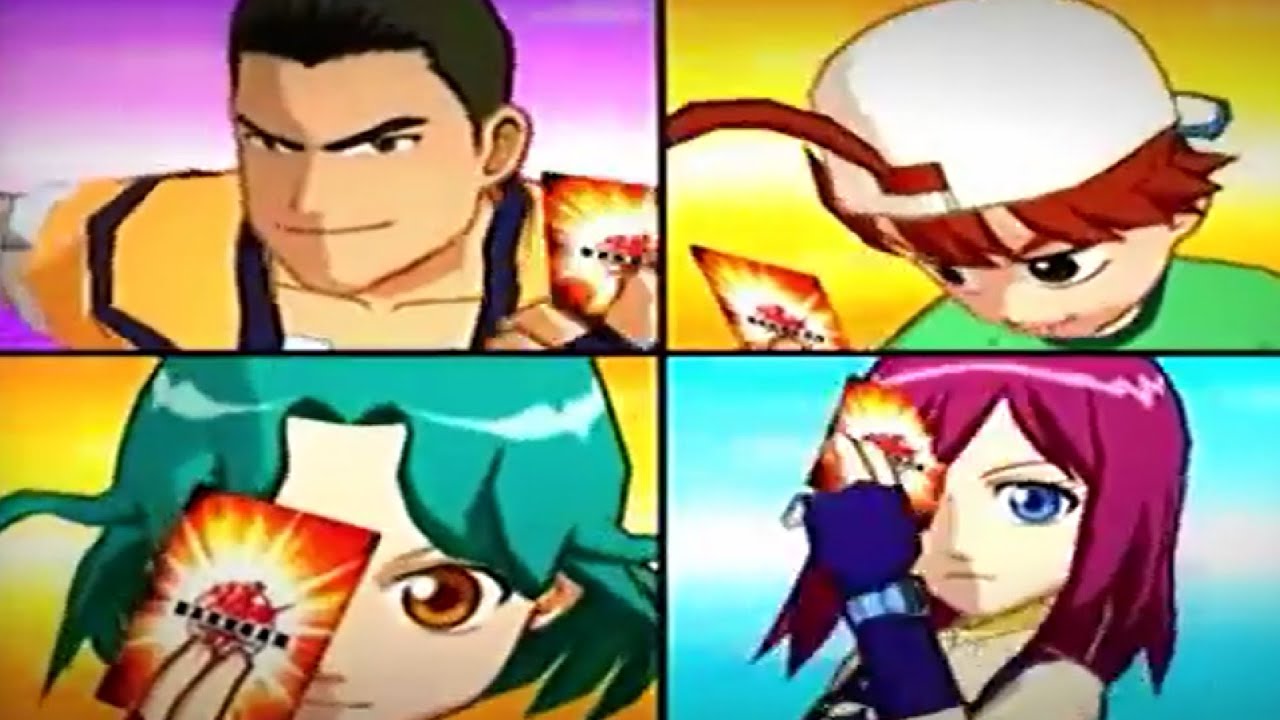 Bakugan Shuji vs Akira vs Jenny vs Jewels