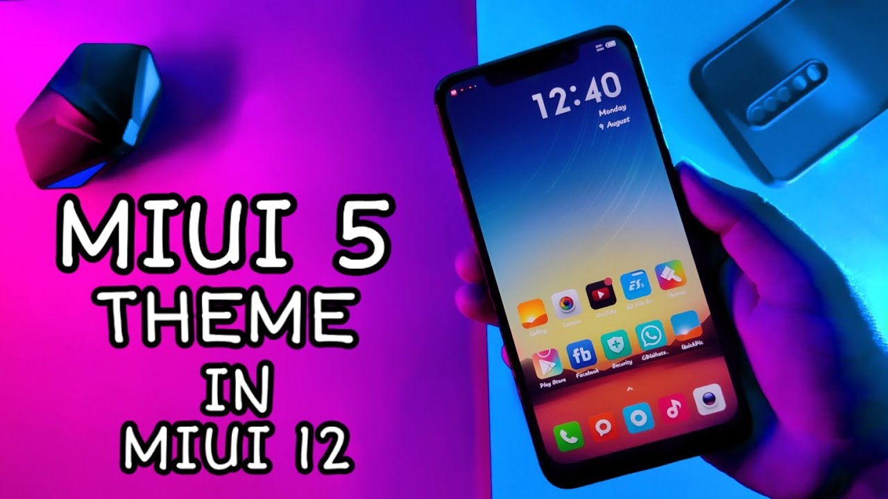 MIUI 12 Theme In MIUI 5 Interface For Any Xiaomi Devices | Miui 12 Theme