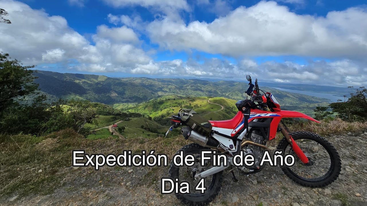 Expedición Fin de Año en Moto por Costa Rica | Dia 4/4 | Ruta Fortuna, Monteverde, Palmares CRF300L