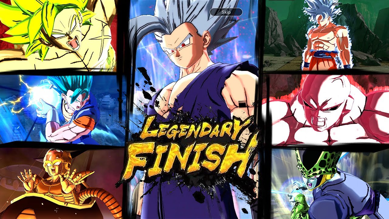 Dragon Ball Legends: All Legends Limited - Legendary Finishes | HD Widescreen