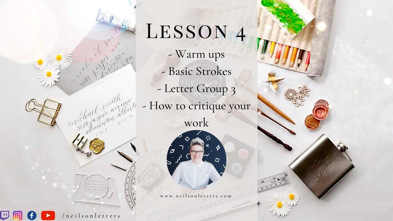 Learn Calligraphy! Lesson #4