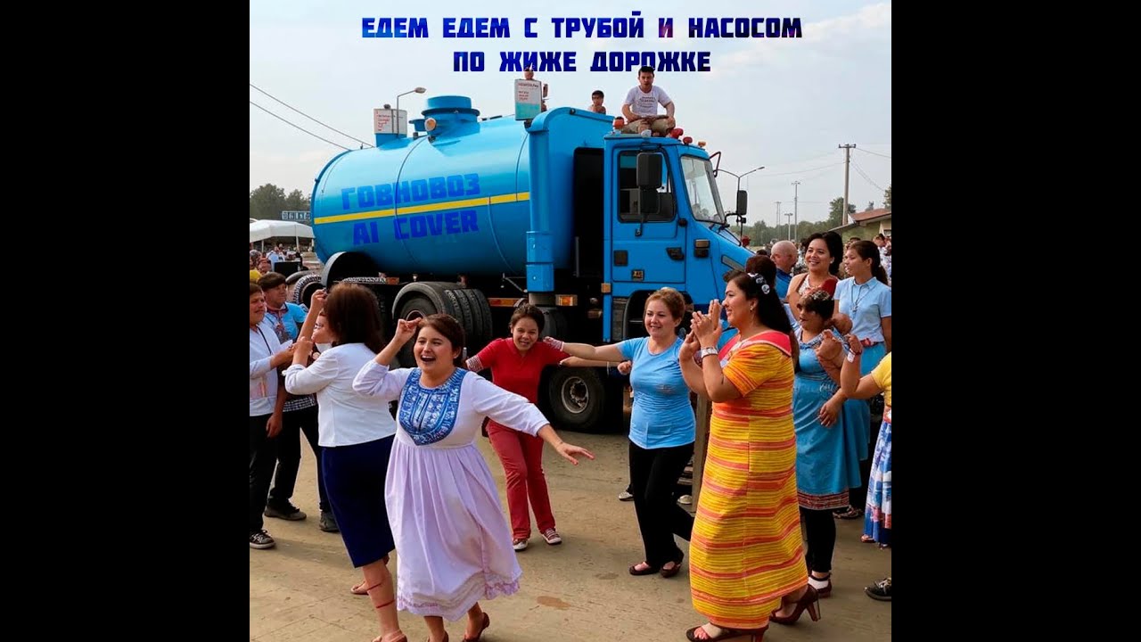 [AI cover] Едем едем в соседнее село (Говновоз)
