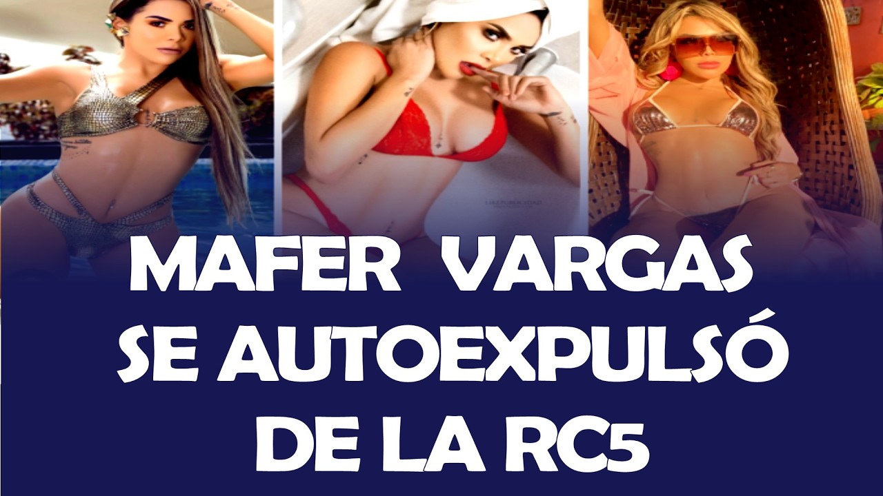 LA ALCALDESA MAFER  VARGAS SE AUTOEXPULSÓ DE LA RC5 REVOLUCIÓN CIUDADANA