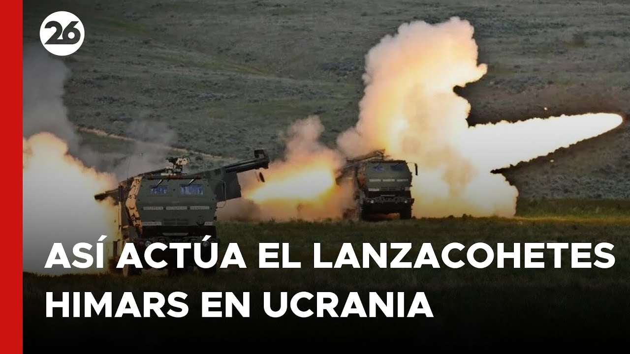 ⚠️ Así actúa el lanzacohetes HIMARS en la guerra entre Ucrania y Rusia
