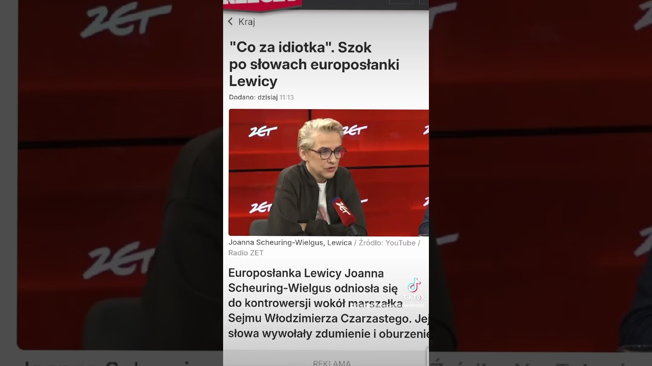 Wielgus życzy śmierci Nawrockiemu?! kontrowersyjne słowa posłanki nie przeszły bez echa!!!