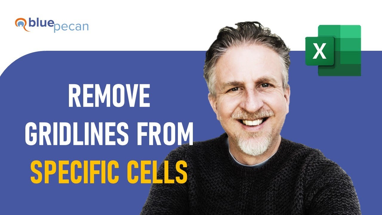 How to Remove Gridlines from Specific Cells in Excel | Remove Gridlines from Selected Cells in Excel
