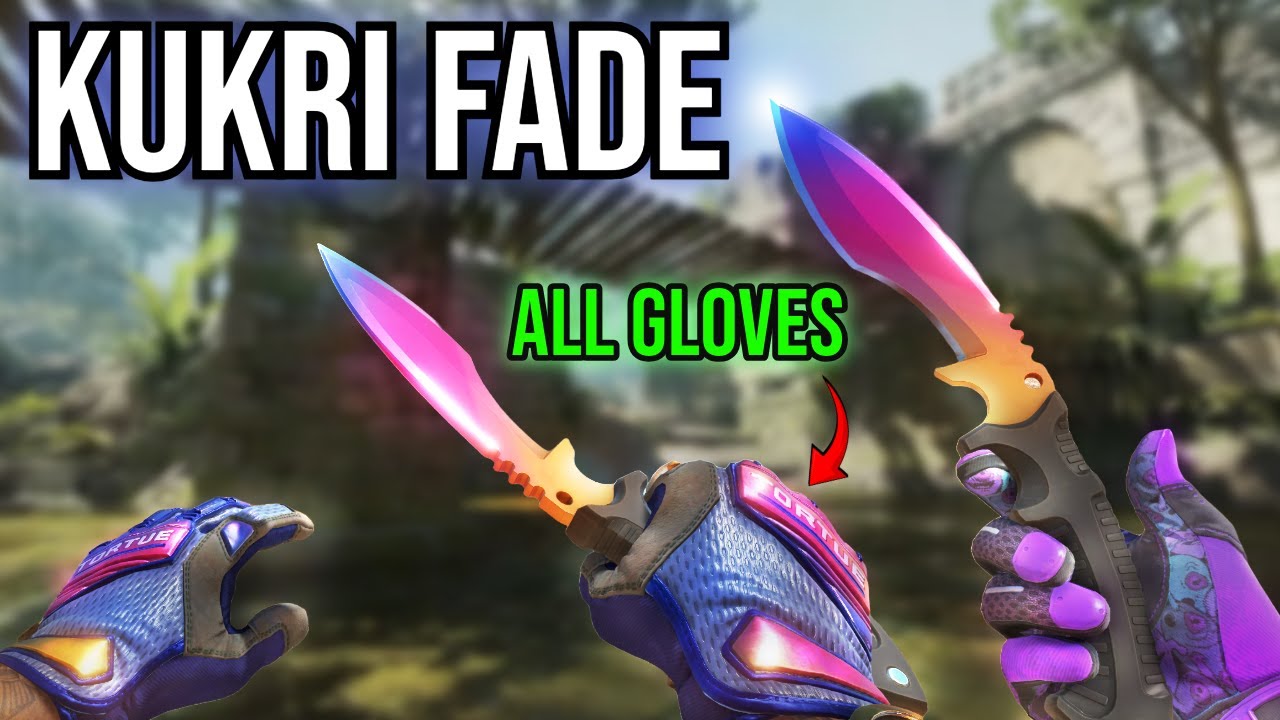 ALL Kukri Fade Glove Combos