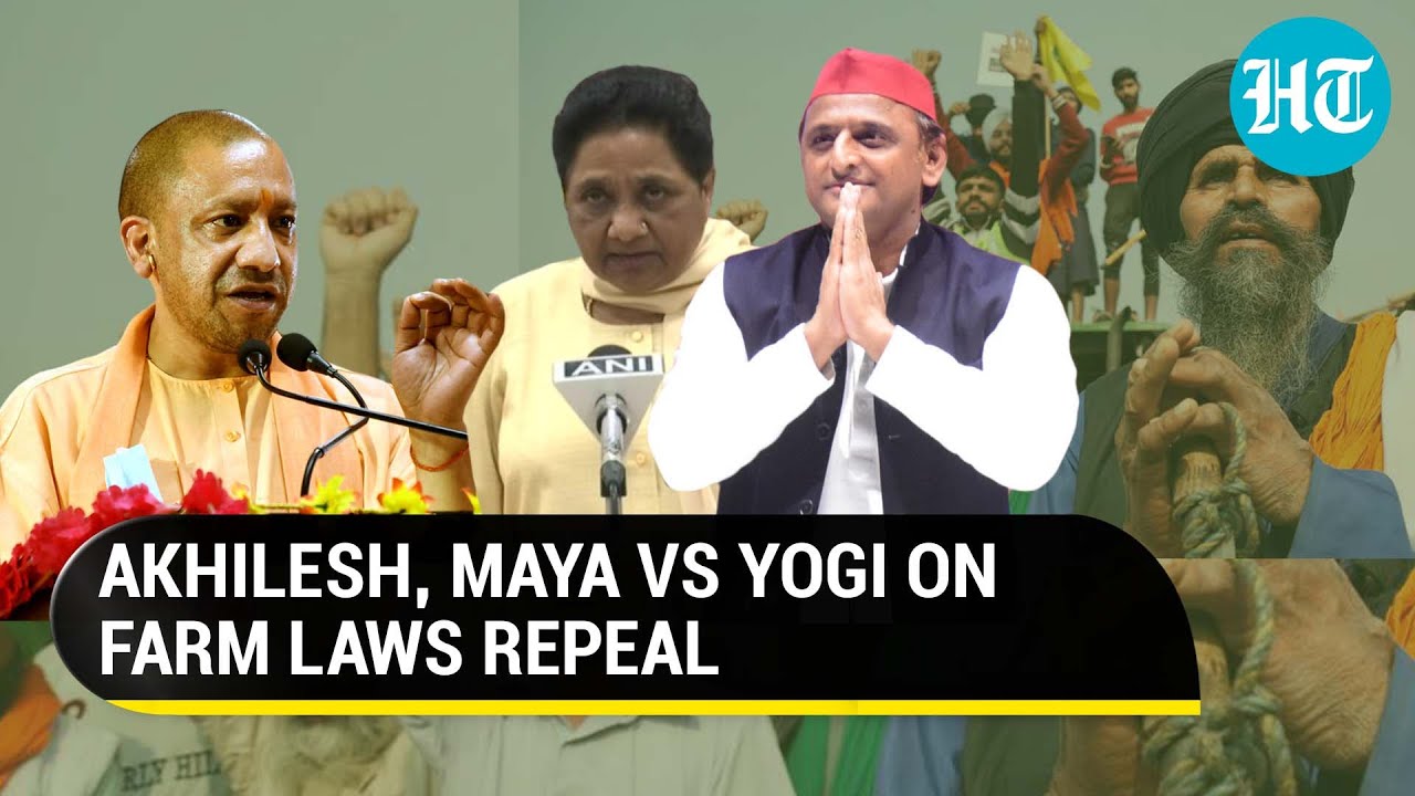 CM Yogi vs Akhilesh Yadav on Farm Laws repeal; ‘Fake apology’ vs ‘historic move’ I UP election