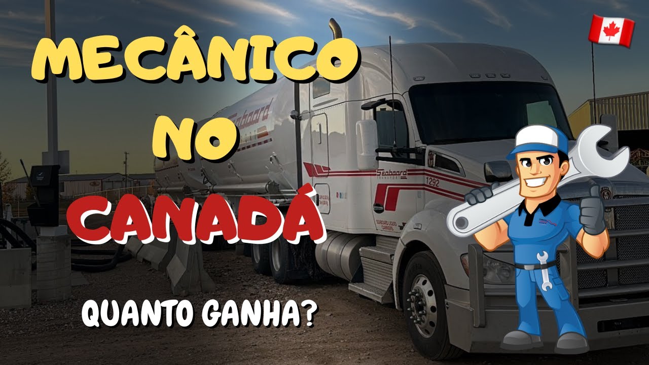 QUANTO GANHA UM MECÂNICO NO CANADÁ? 🤔