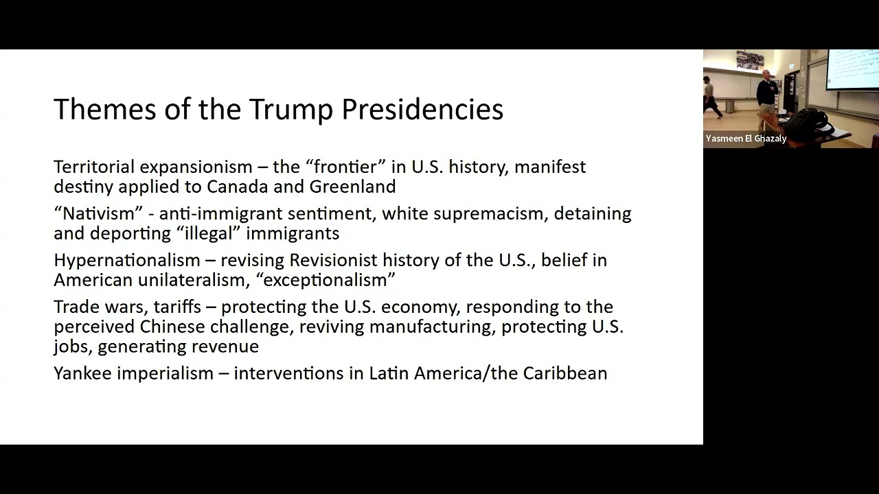 CASAR - Public lecture: A History of American Hubris - Dr.Mike Reimer
