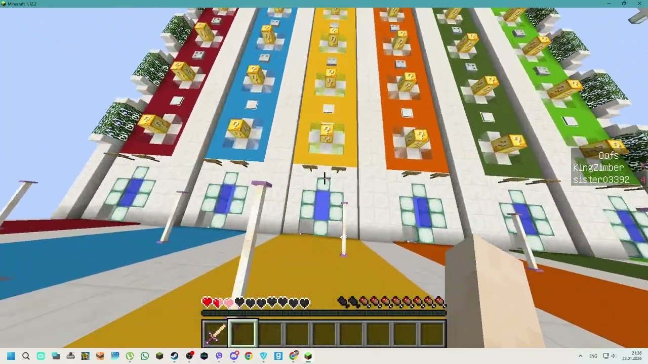 MineCraft Lucky Blocks (часть 1) играю со своей Девушкой зовут Вика