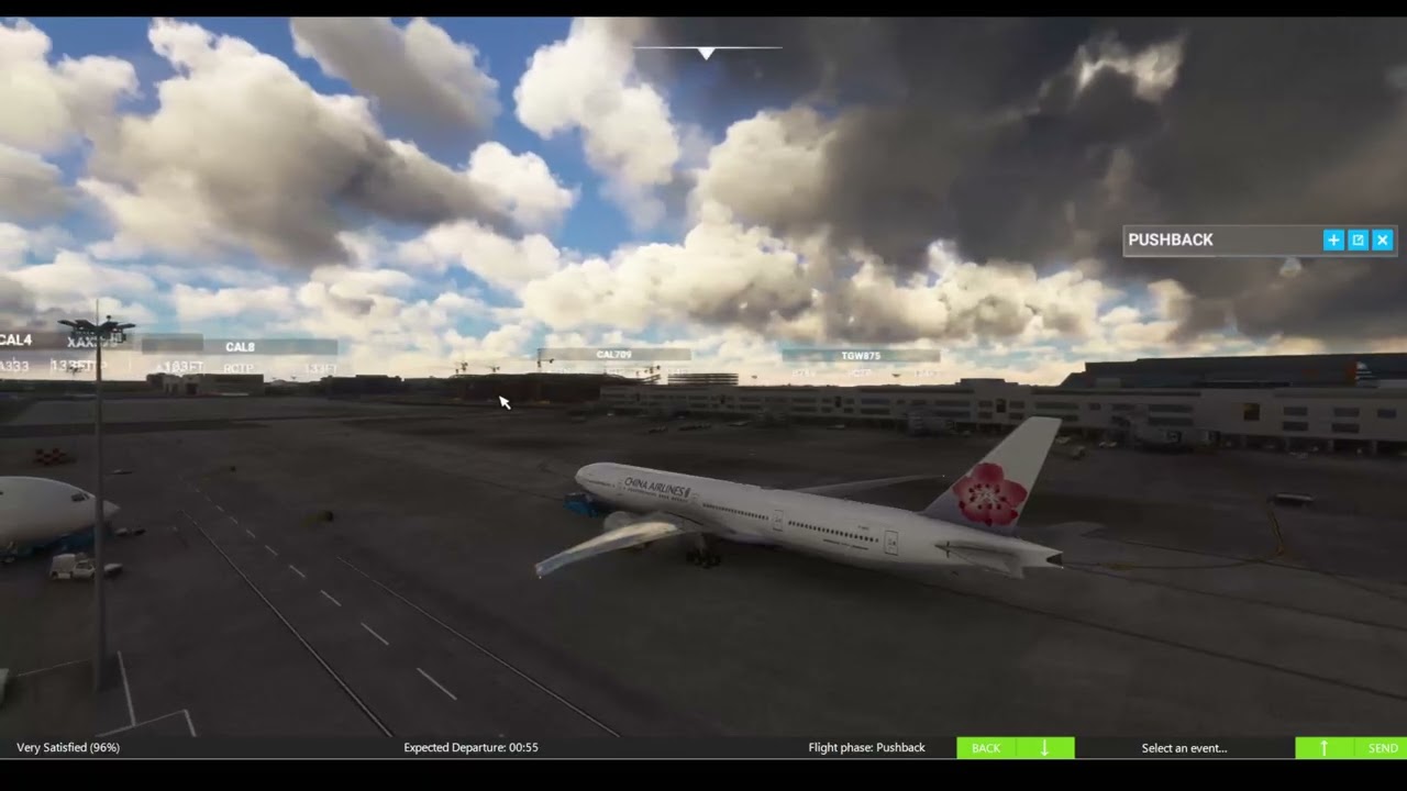 MSFS2020 PMDG777-300ER CHINA AIRLINES | RCTP - VVTS |