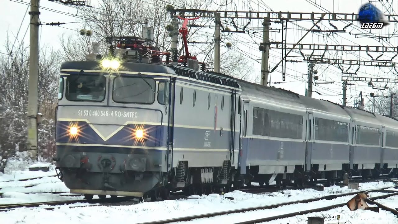 Trenuri Matinale prin Gara Suceava 🚊❄🚂 Morning Trains in Suceava Railway Station - 10 February 2021