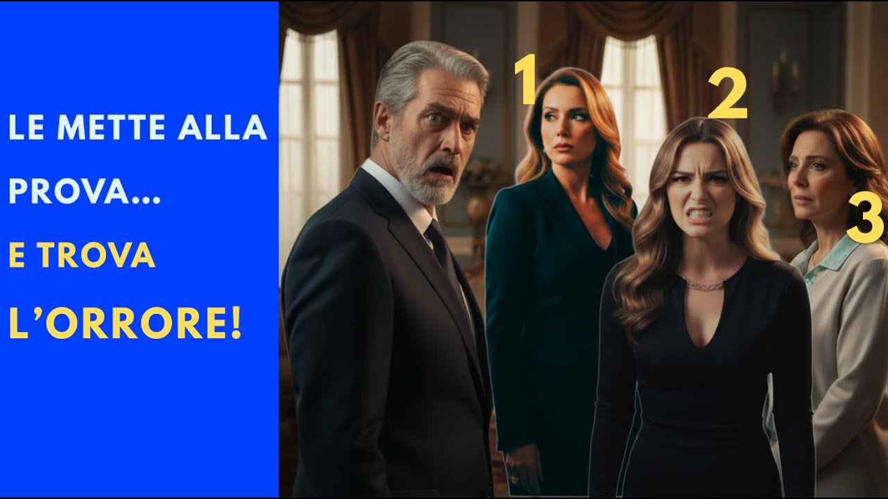 Fa un ultimo test alle sue 3 mogli…E quello che scopre è TERRIFICANTE!