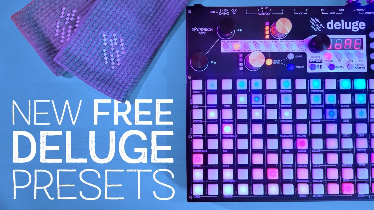 How to get 183 New Deluge Presets & Demos of My 10 Synth Submissions for the Community Competition