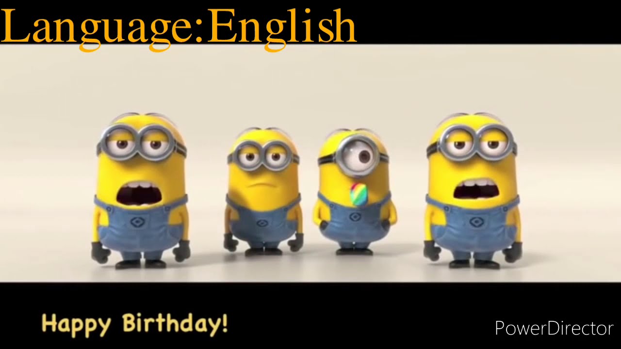 【Happy birthday song】【English, Chinese, Cantonese, Taiwanese, Japanese, Korean, French, Malay