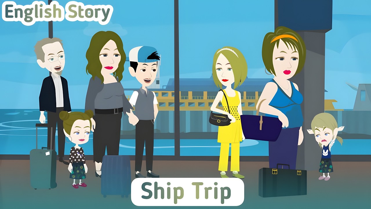 Ship Trip: Complete English Story | Invite English | Animated Stories
