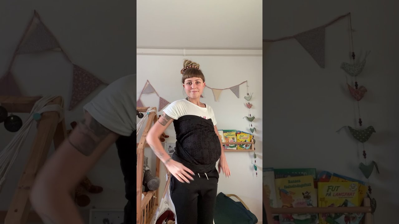 Belly wrap med en base st&oslash;rrelse vikle