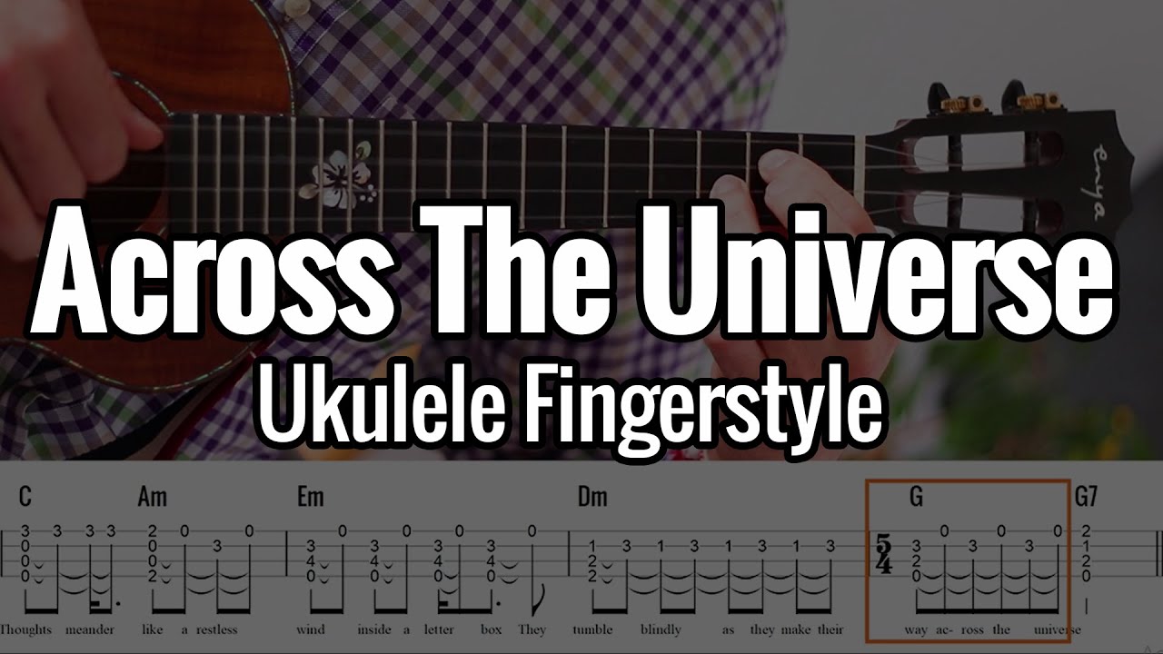 The Beatles - Across The Universe (Ukulele Fingerstyle)