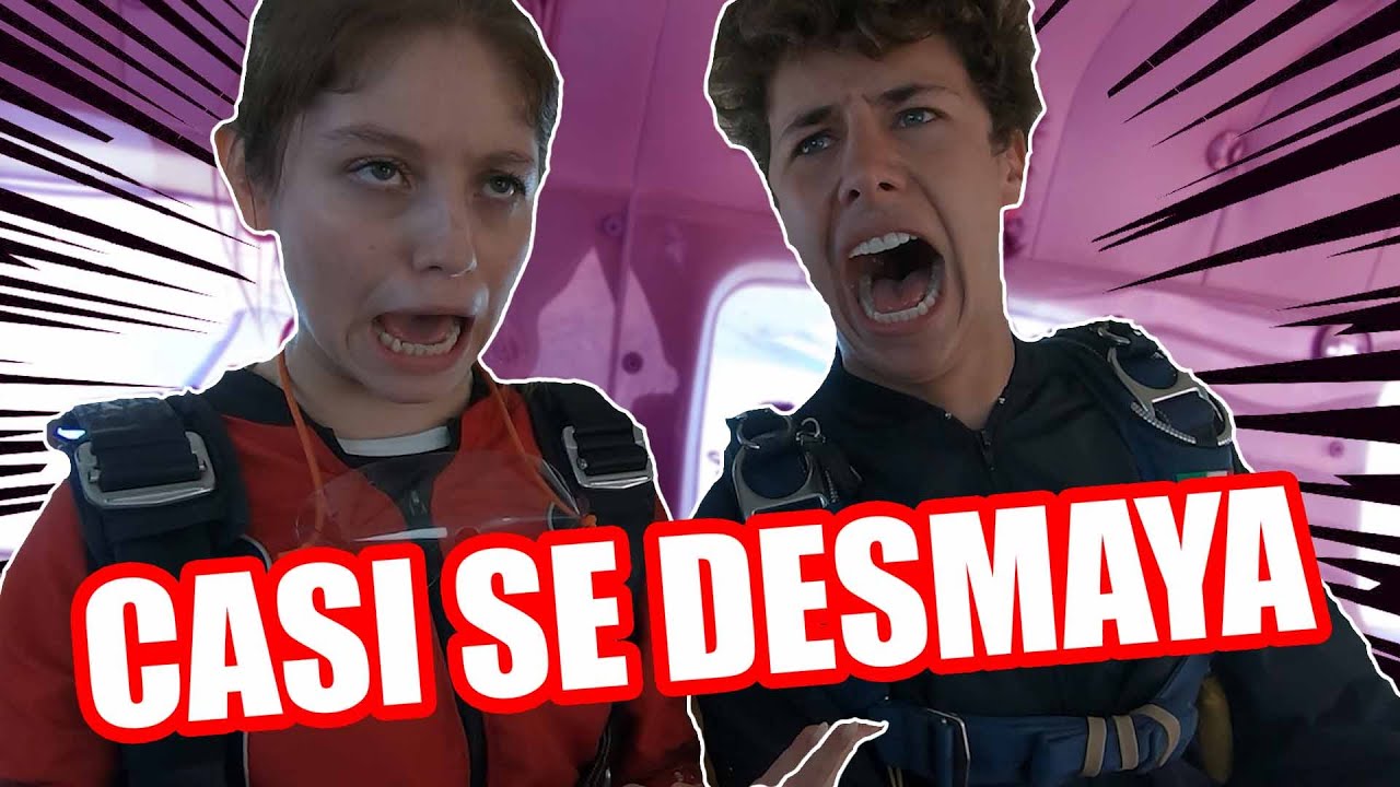 RETO | LANZANDO a Karol Sevilla por primera vez DE UN AVIÓN!