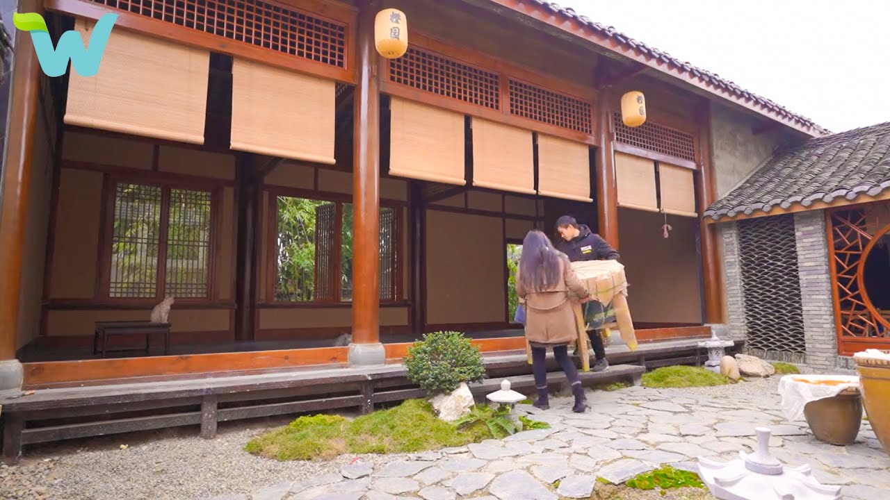 Renovating and designing the old house to turn it into a house with unique medieval architecture
