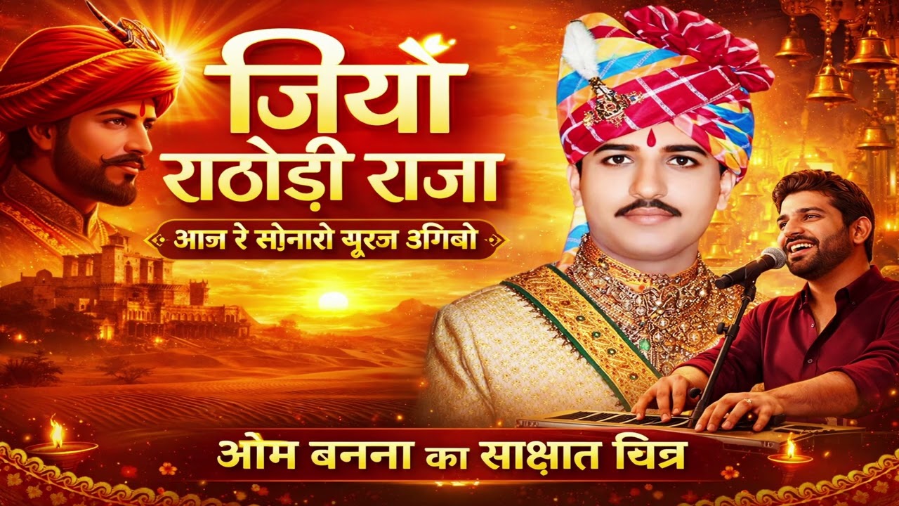 Jiyo Rathodi Raja – Aaj Re Sonaro Suraj Ugyo | Om Banna Bhajan 2026