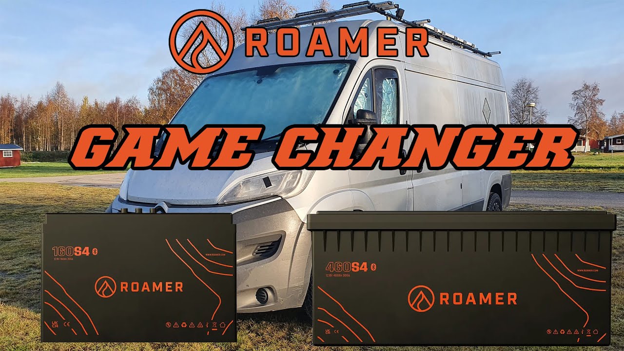 Аккумулятор Roamer SMART4 — лучшее решение для модернизации литиевых аккумуляторов в фургонах 🚐🔋
