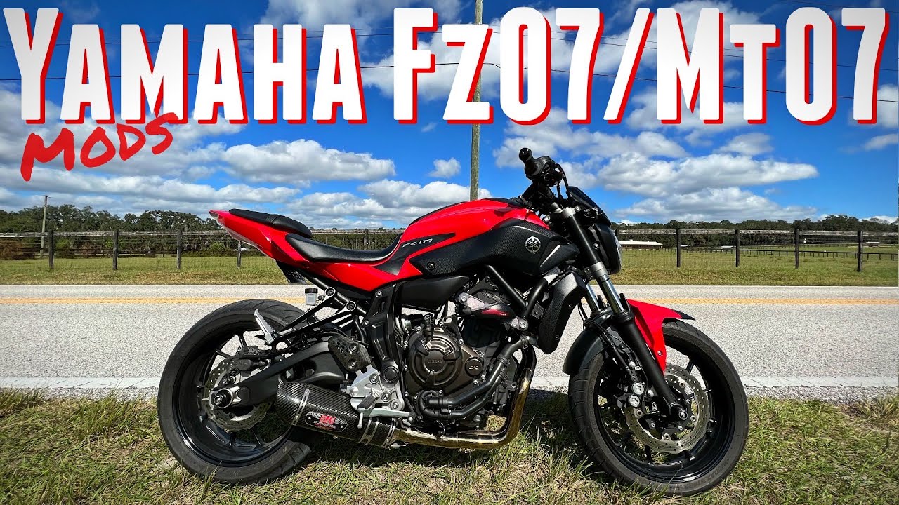 Yamaha FZ07/MT07 Mods and Walk Around