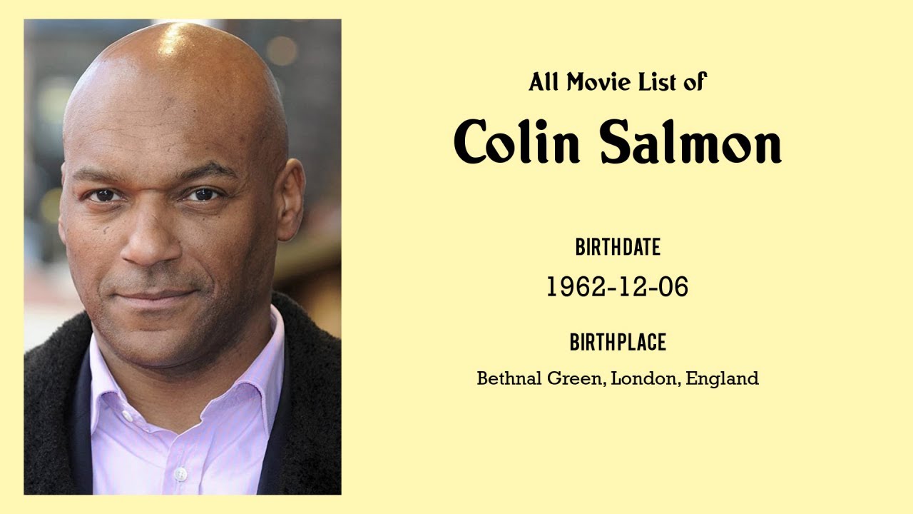 Colin Salmon Movies list Colin Salmon| Filmography of Colin Salmon