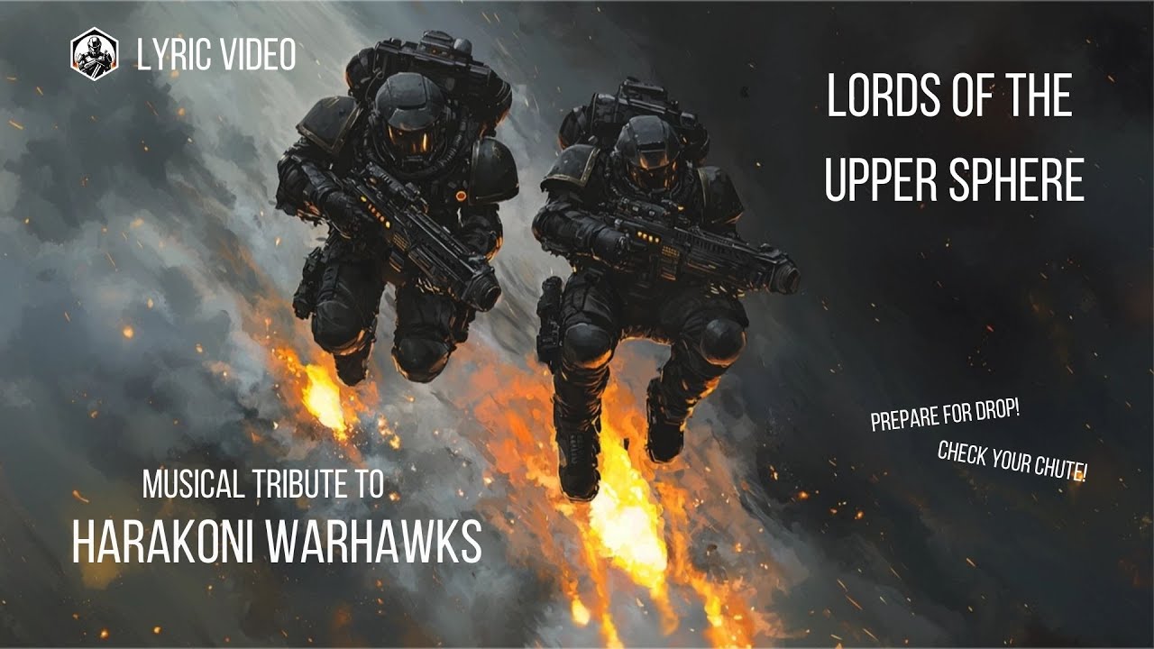 Stellar Adepts - Lords of the Upper Sphere (tribute to Harakoni Warhawks) | Warhammer 40k Music