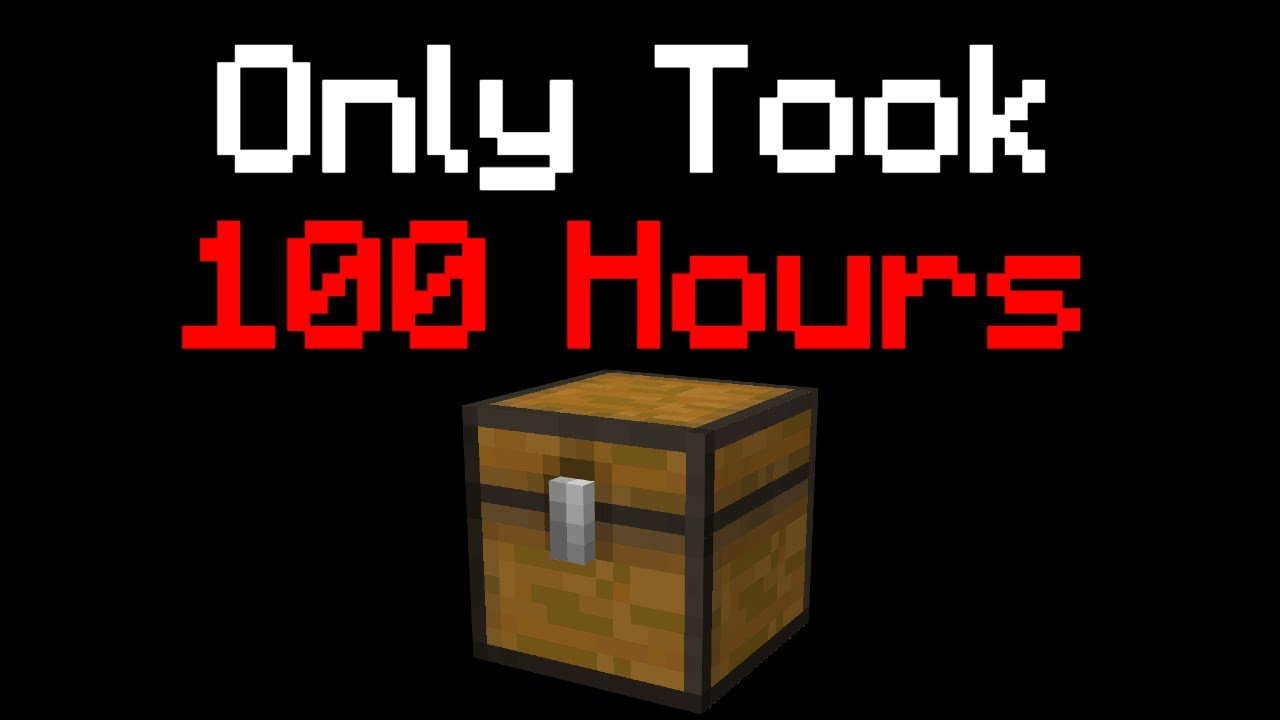 The Cost of 1 Chest in Minecraft's H̶a̶r̶d̶e̶s̶t̶ Mod