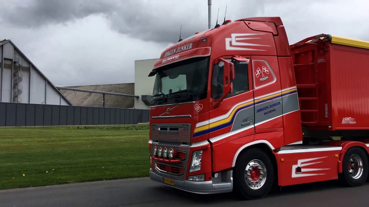 MTDK A/S AMT Trailer TK400 60 m3 4 akslet tiptrailer J&oslash;rgen Junker