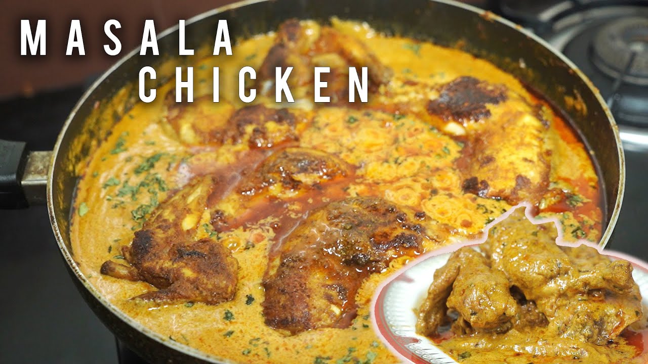 Masala Chicken Restaurant Style | @BrintechnoCookingShow