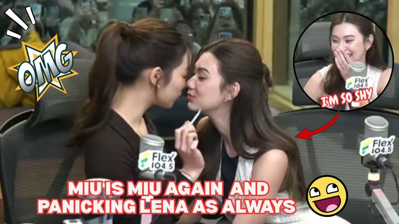 Miu said they shared lipstick from lip to lip  Lena panicked and felt so shy