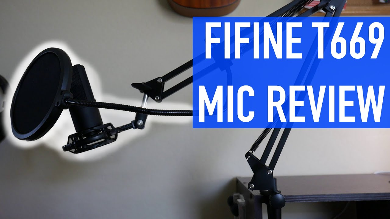 FIFINE T669 Mic Review Setup and Audio Test | Best Budget Mic?