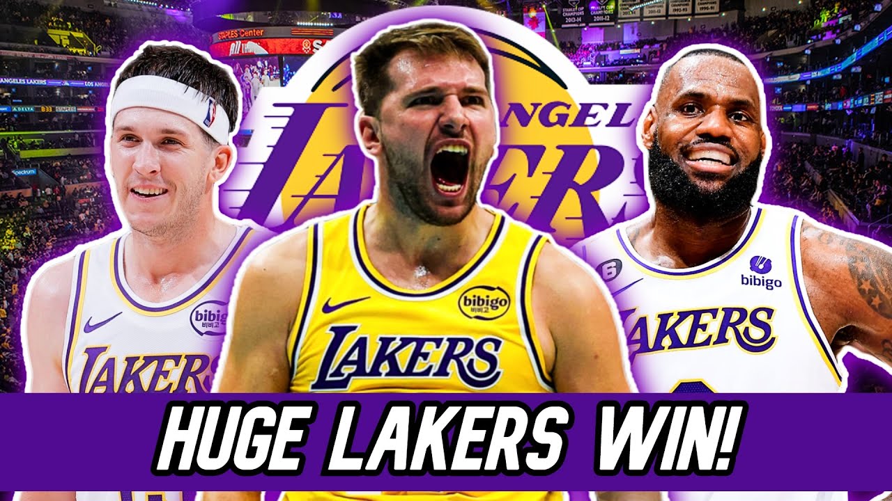 Luka Doncic GAME WINNER vs Nuggets in HUGE Lakers Win! | Lakers Beat Nuggets!