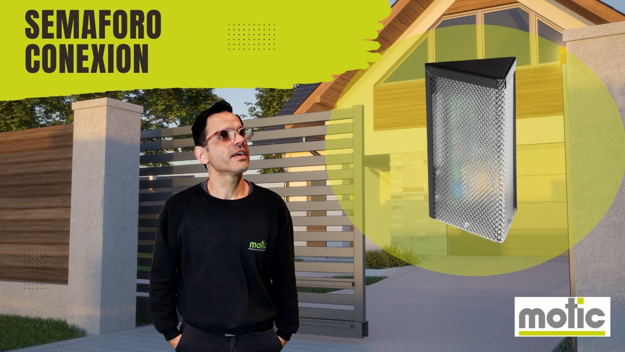 Semaforo - Conexion Motic #motic #automatizacion