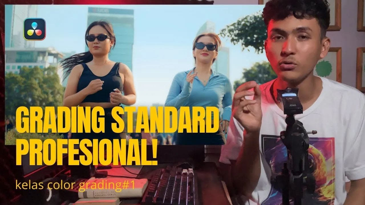 Cara grading di Davinci resolve Indonesia