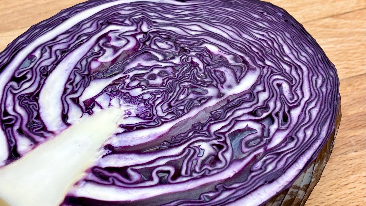 Rotkohl Rezept, selber machen: schnell schneiden weich kochen Omas Rezept
