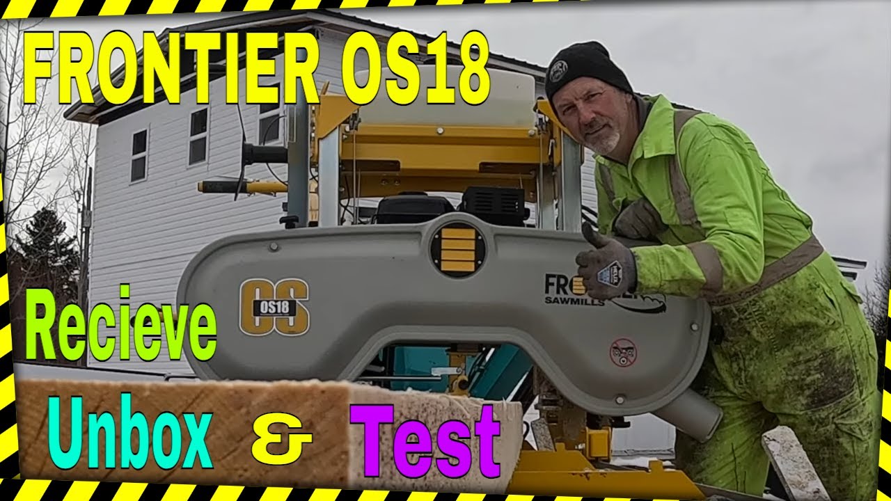 Unboxing Our Dream Sawmill - First Cuts: Frontier OS18 E.p. 147