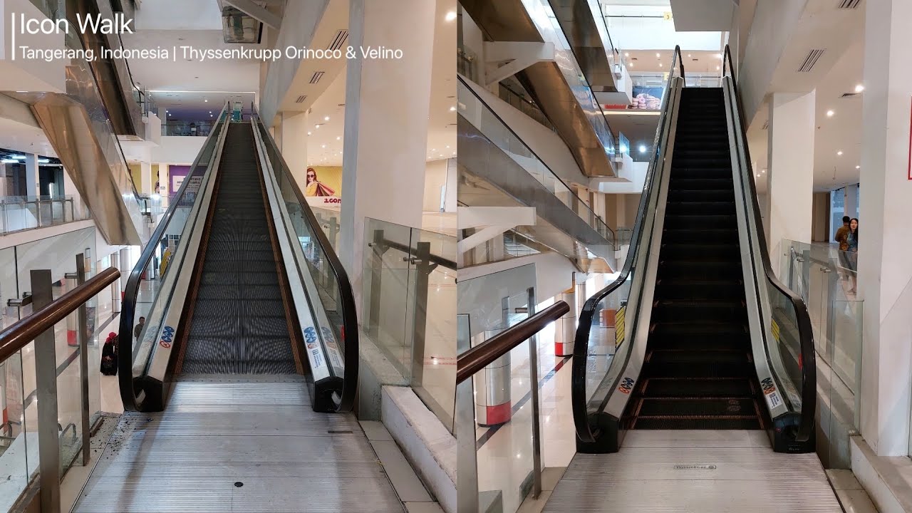 Thyssenkrupp Orinoco Travelator and Velino Escalator at Icon Walk Cimone, Tangerang