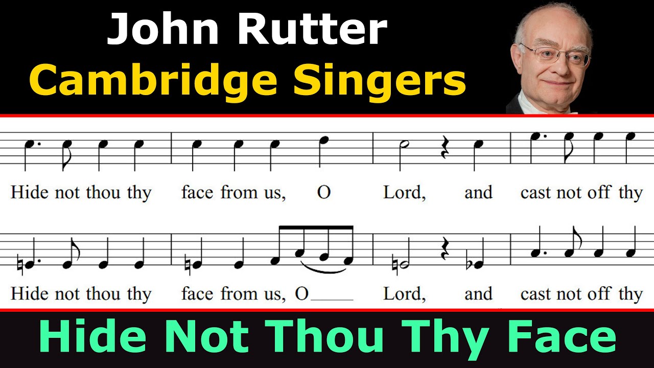 Richard Farrant - Hide Not Thou Thy Face (Cambridge Singers)