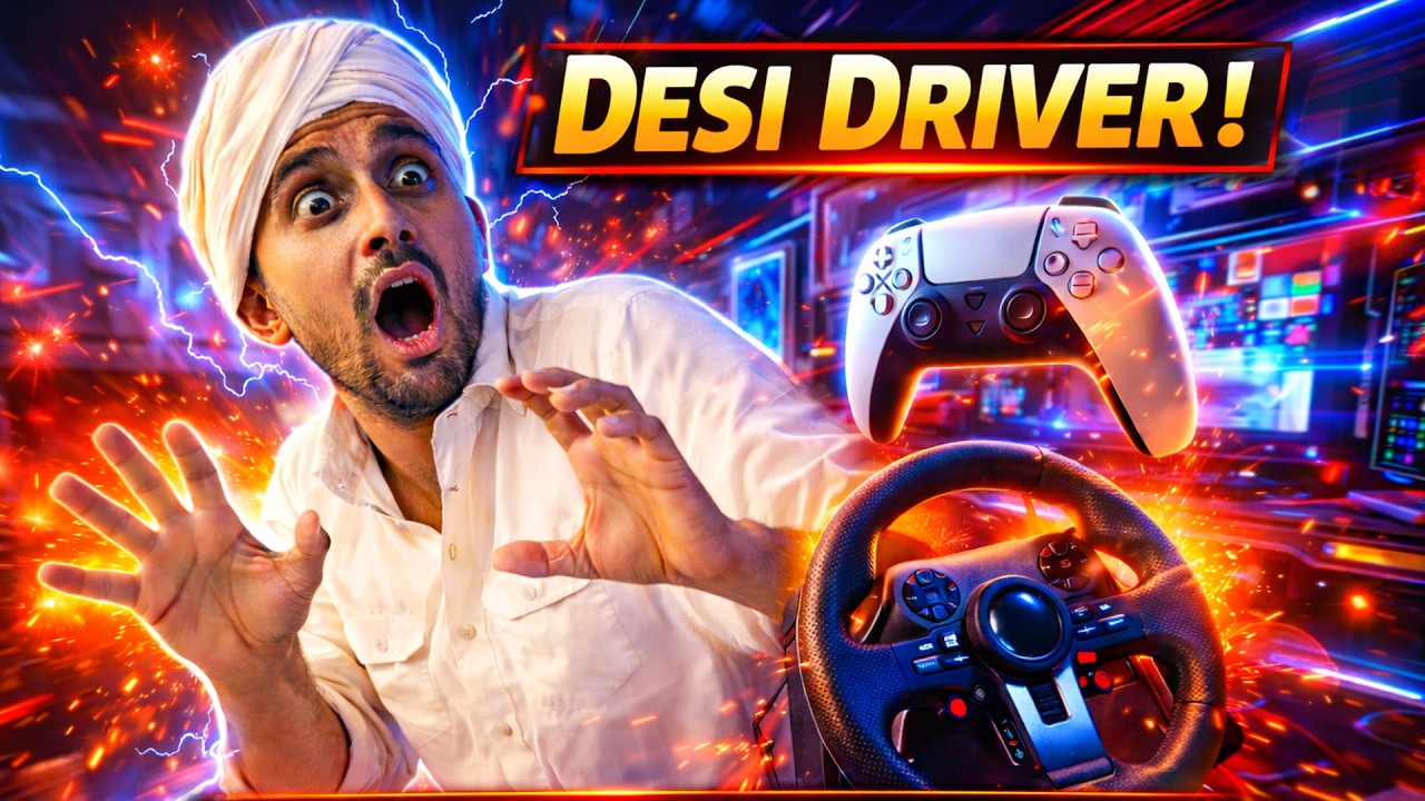 Desi Comedy LIVE WARNING Pagal Driver Gaming Fans Will REGRET Watching