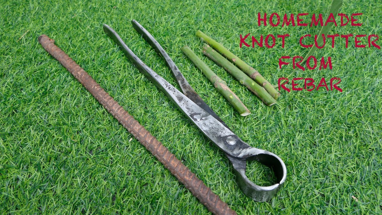 HOW TO MAKE A KNOT CUTTER FROM REBAR