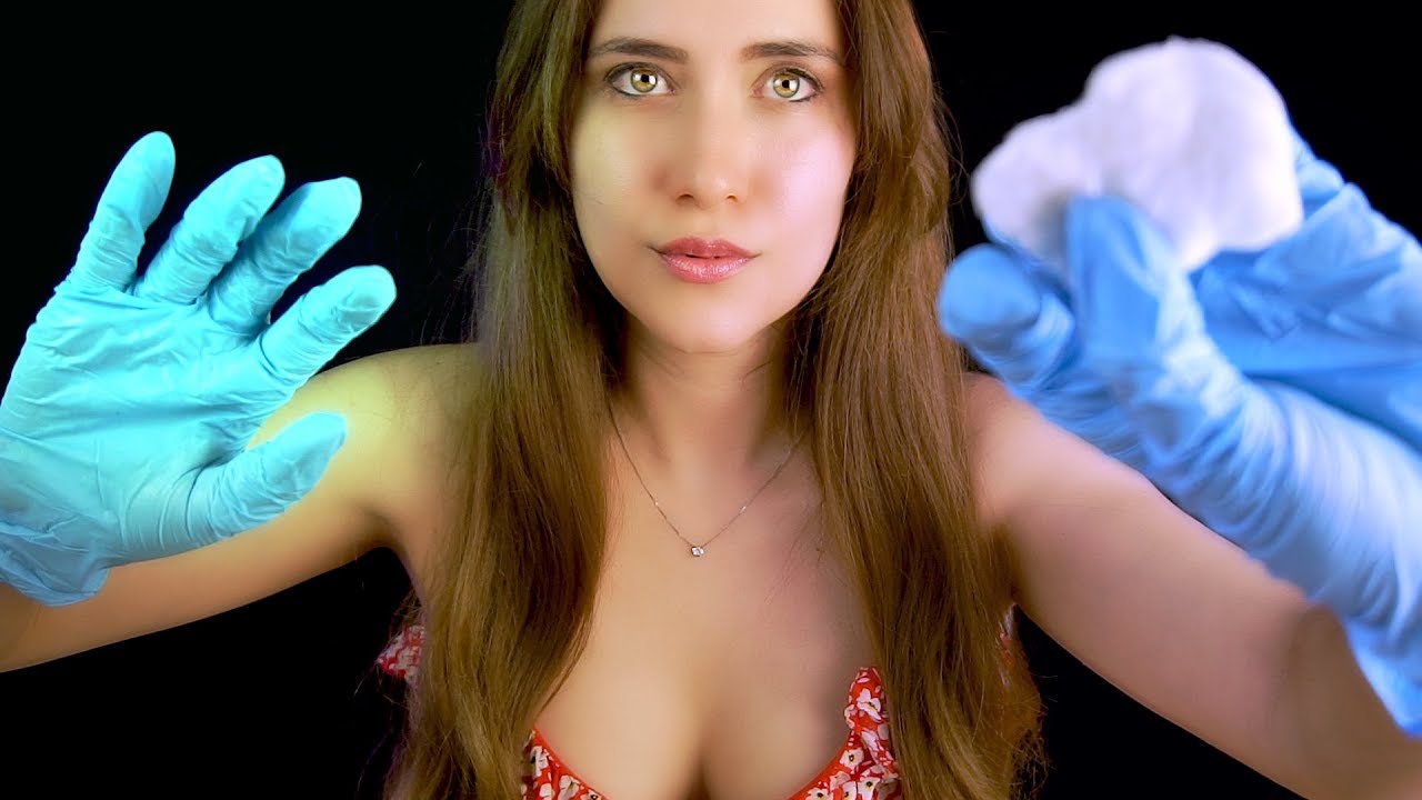 Limpieza y masaje de cara | ASMR Español | Asmr with Sasha