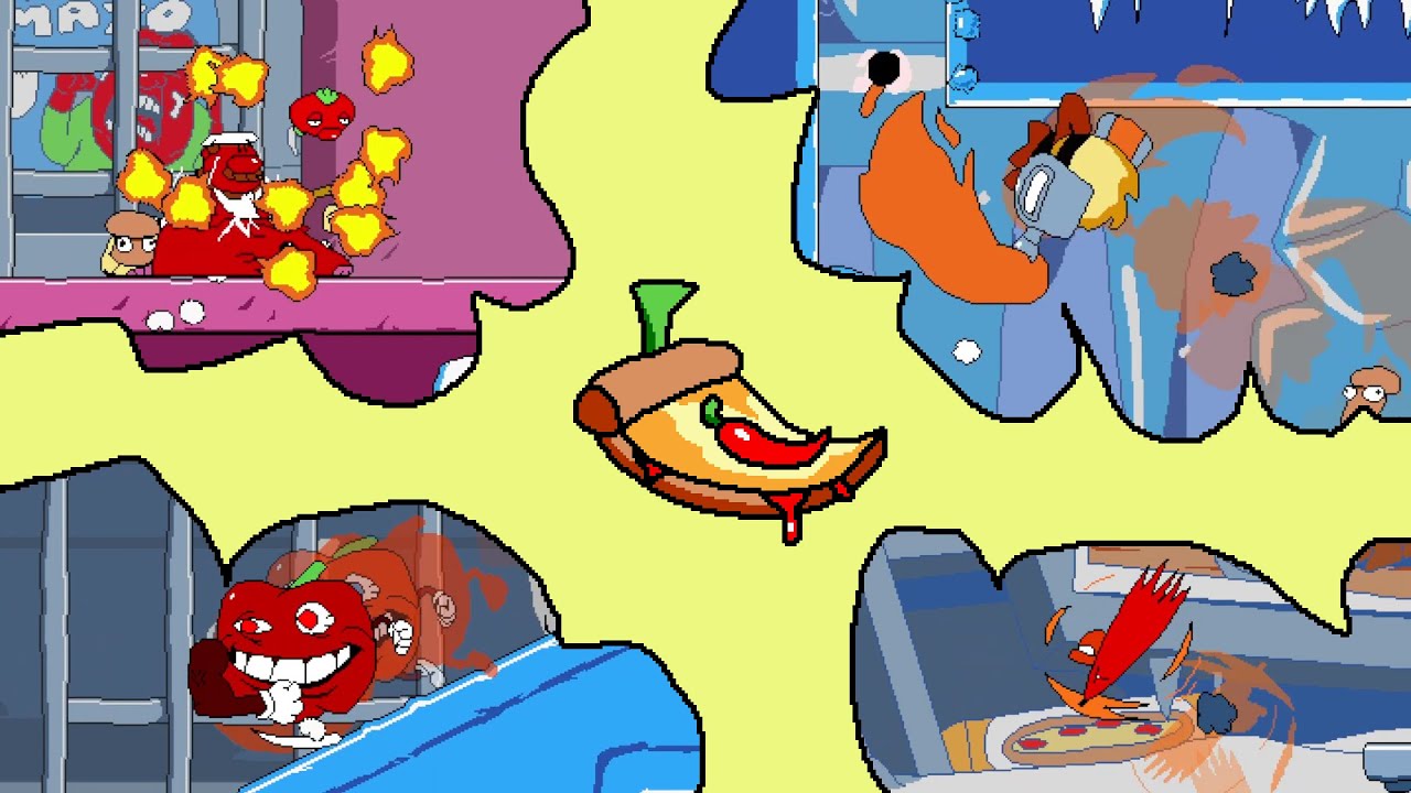 (Chef's Kiss mod) Satan's Choice Pizza Transformation with all new characters - Pizza tower mods