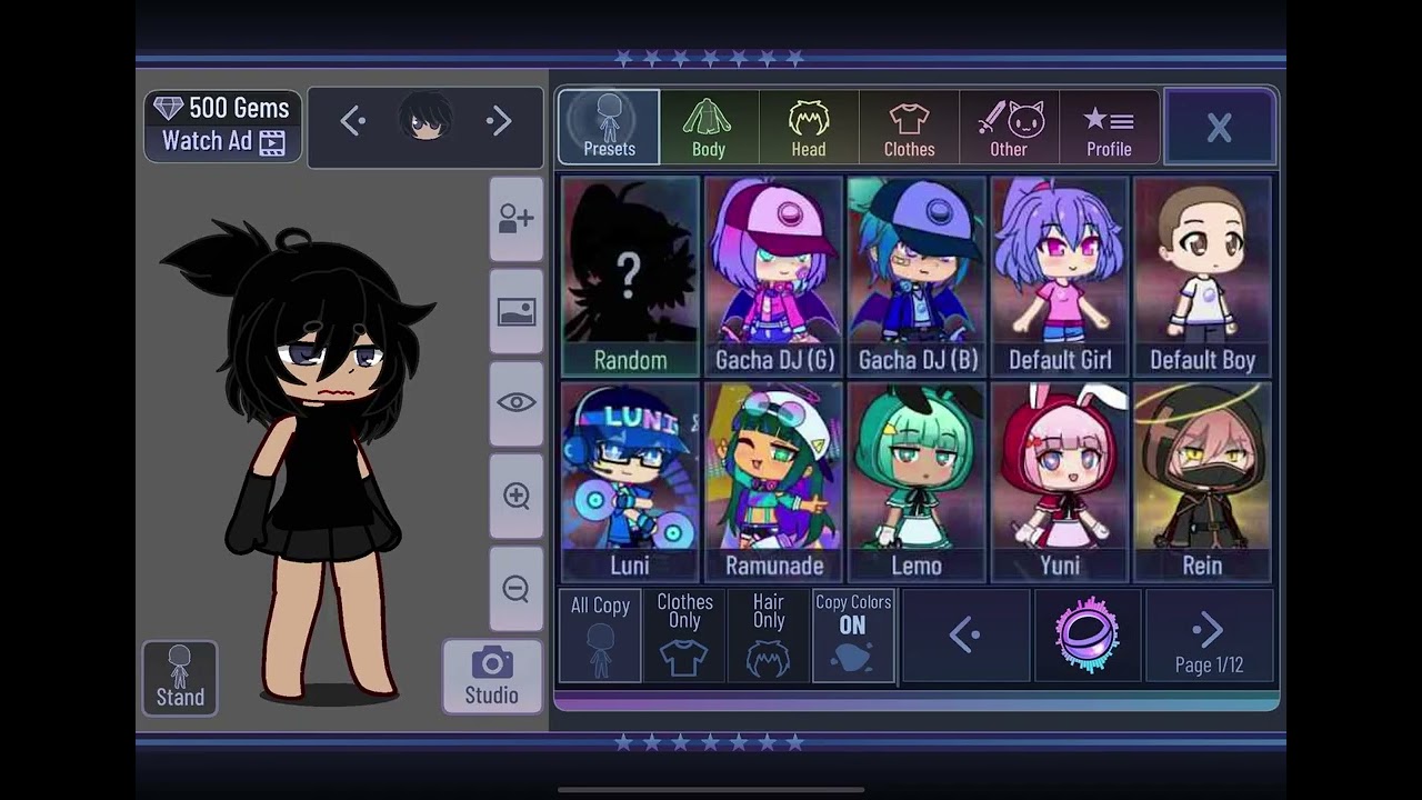 The making of phin #gachaclub #capcut #edit