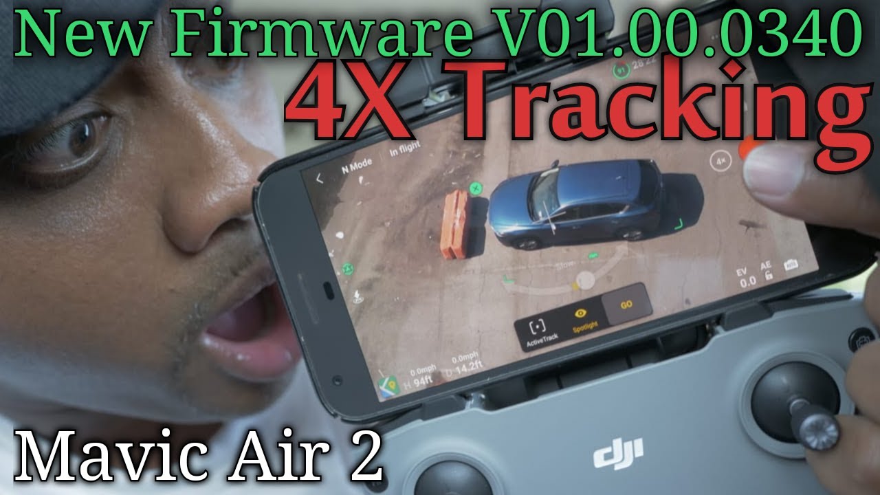 DJI Mavic Air 2 New Zoom Tracking Firmware, FPV & More