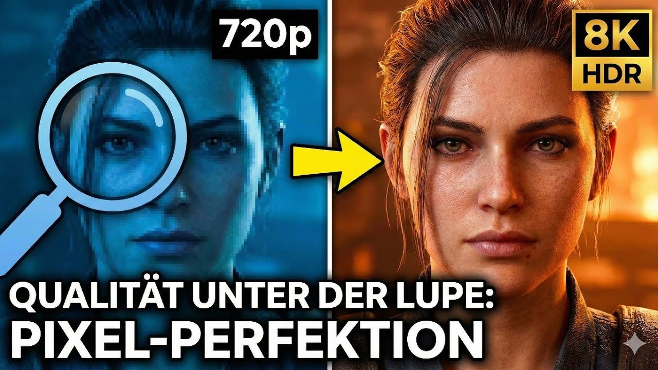 Pixel-Perfektion: Von 720p bis 8K HDR im Vergleich 📺🔬 | Bildqualit&auml;t unter der Lupe